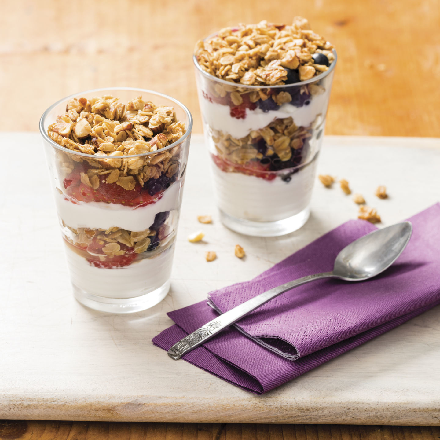 Food Column ATK Yogurt and Berry Parfaits